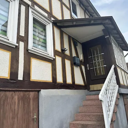 Neu! Einfaches - Einfacher Preis In Lohra, Hessen - Ideal Fuer Vertreter - Monteure - Wanderer - Radler - Wc Mit Waschbecken منزل للإقامة Lohra